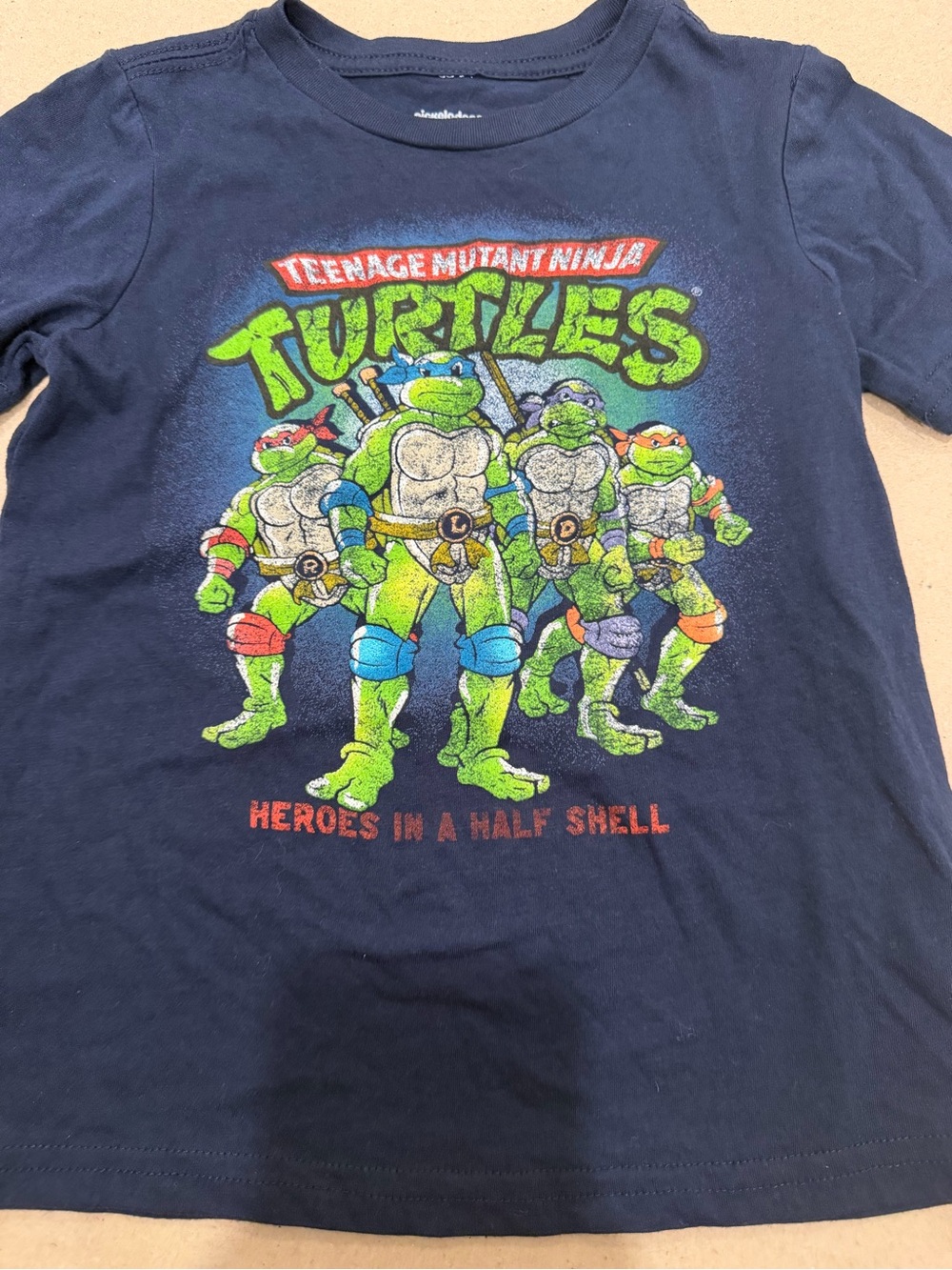 Nickelodeon TMNT Teenage Mutant Ninja Turtles Kids XS 4/5 Shirt
